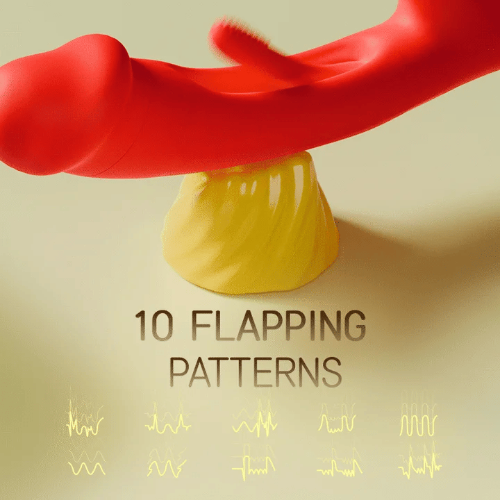 Upgraged Daphne – The O-Maker Vibrator With Flapping Vibration & Clitoral Tapping
