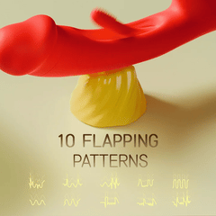 Upgraged Daphne – The O-Maker Vibrator With Flapping Vibration & Clitoral Tapping