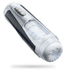 Tobias – 7 Thrust & Rotate Modes Recharge Male Masturbator with 3D Real Texture Sleeve