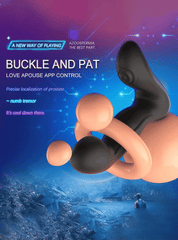 Timothy – Mobile App Control Dual Vibtarion Stimulator Prostate Massager For Multi Play
