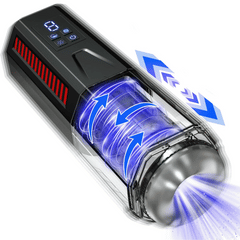 Derek – 7 Vibrating & 7 Thrusting Automatic Adult Sex Toys Male Masturbator Cock Trainer Stimulator Massager for Men Orgasm