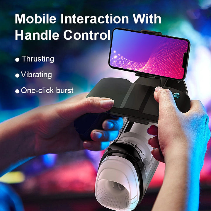 Carson – Auto 7 Suction & 7 Vibration Heating With Stroker Phone Holder & Handle Control