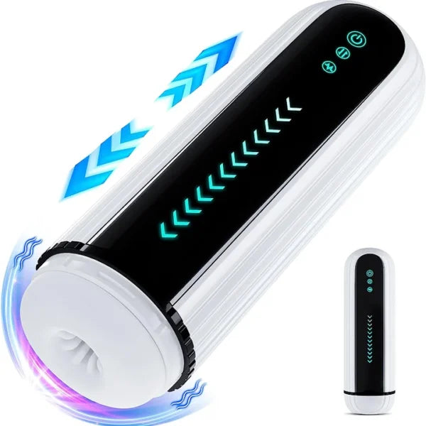 Jose – Automatic Male Masturbator 5 Thrusting & Vibrating LCD Display Electric Male Stroker