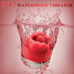 Charlene – 3 Suction 5 Vibrations& Licking Big Mouth Tongue Vibrator & Nipple Clitoral Licker Stimulator