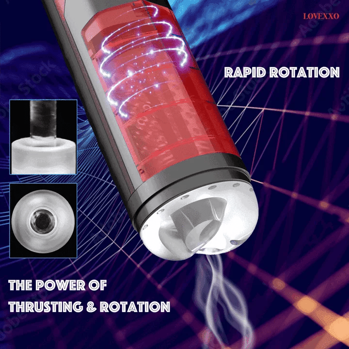 Martin – Automatic Realistic Hands Free Thrusting & Rotating Stroking Blowjob Machine