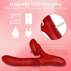 Luna – Clit Licking & Warming Thrusting Rabbit Vibrator