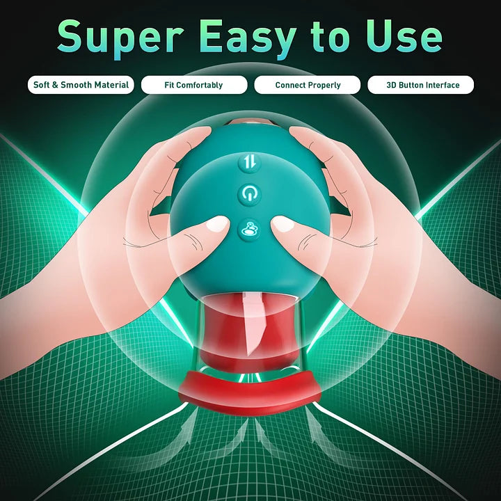 Lola – 4 IN 1 Rose Sex Toy Licking Vibrator with 10 Mouth Kissing Vibrations & 3 Auto/Manual Suction