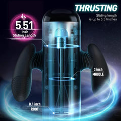 Douglas – Auto 10 Speed Frequencies 10 Adjustable Speed Modes 10 Stroking Male Stroker