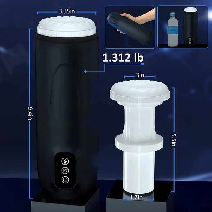 Wesley – Automatic Male Masturbator for Men with 7 Thrusting and Vibration Settings