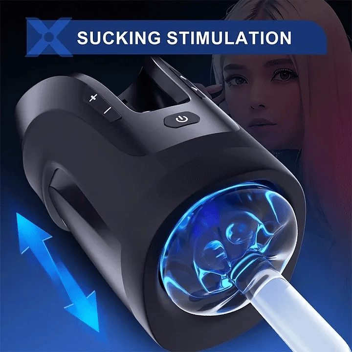 Magnus – Fully Functional Automatic Male Stroker Offering 10 Frequencies and Telescopic Fixed Adjustment