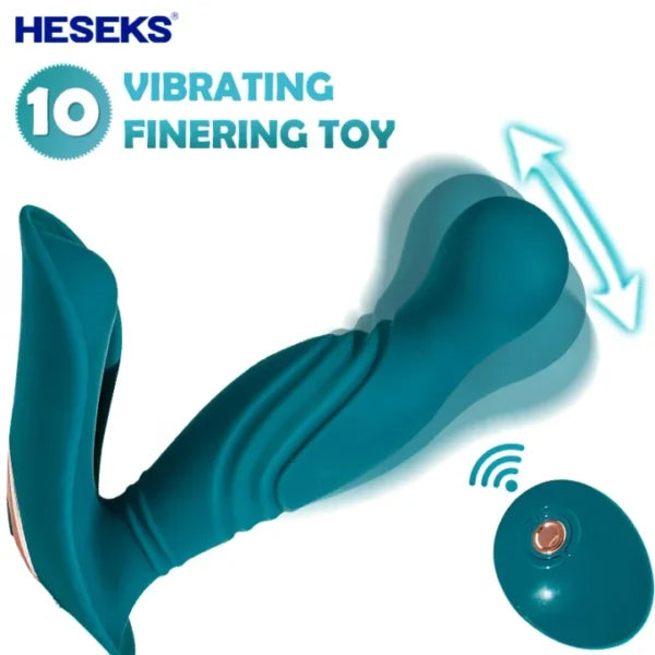 Zoe – 10 Vibrating Remote Control Prostate Massager