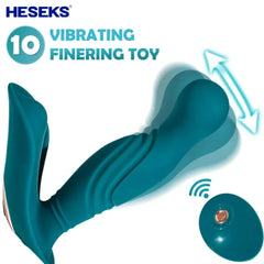 Zoe – 10 Vibrating Remote Control Prostate Massager