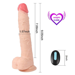 Norm-9.05Inch Giant Vibrating Dildo