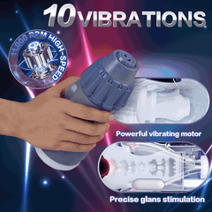 Arnold – 10 Sucking 10 Vibrating Electric Auto Male Masturbator