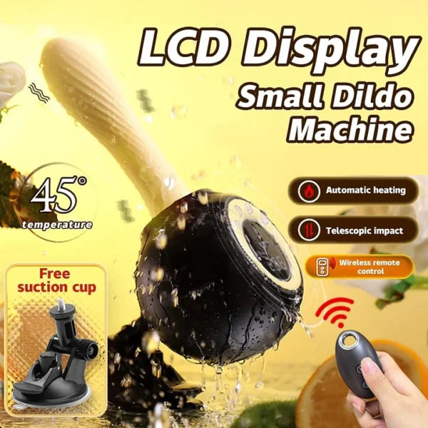Philip – Automatic Remote Control Heated Thrust Vibrator Dildo Sex Mixer