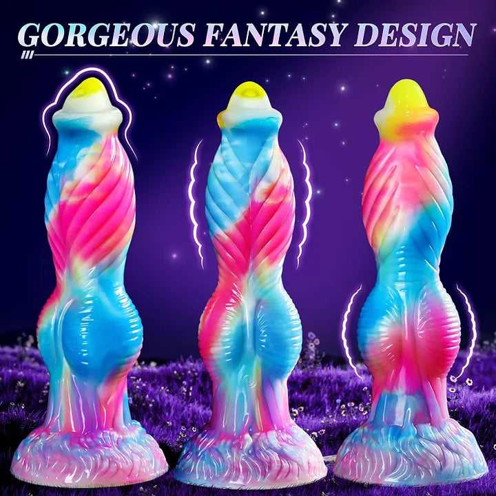 Randall – Monster 3 IN 1 Thick U G-spot Horse Dildos with Suction