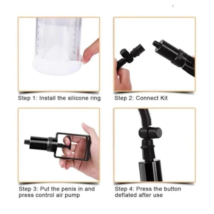 VACUUM STIMULATION PENIS ENLARGEMENT DEVICES