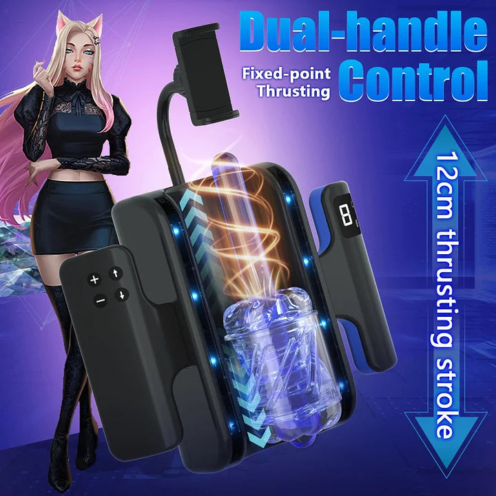 Greg – Automatic Folding Handles Male Milk Machine Tight bj Machine Simulator