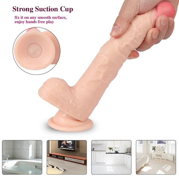 Norm-9.05Inch Giant Vibrating Dildo