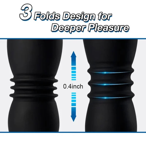 Lucas – 5.7” Remote Control Automatic Prostate Vibrator