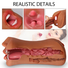 Emily – 3 In 1 Male Masturbator Oral Vagina Anus