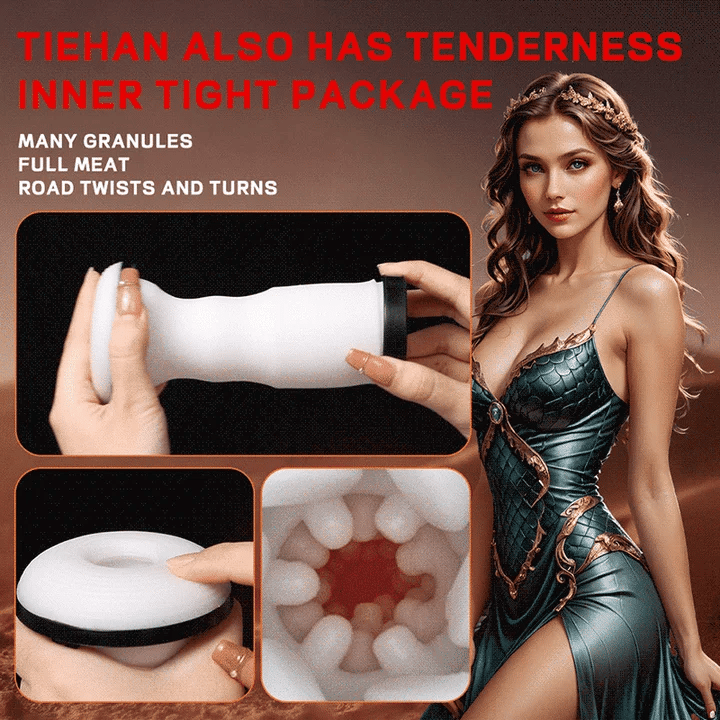 Edmund – 9 Telescopic Vibration Handheld LED Display Male Masturbator With Intelligent Heating Voice