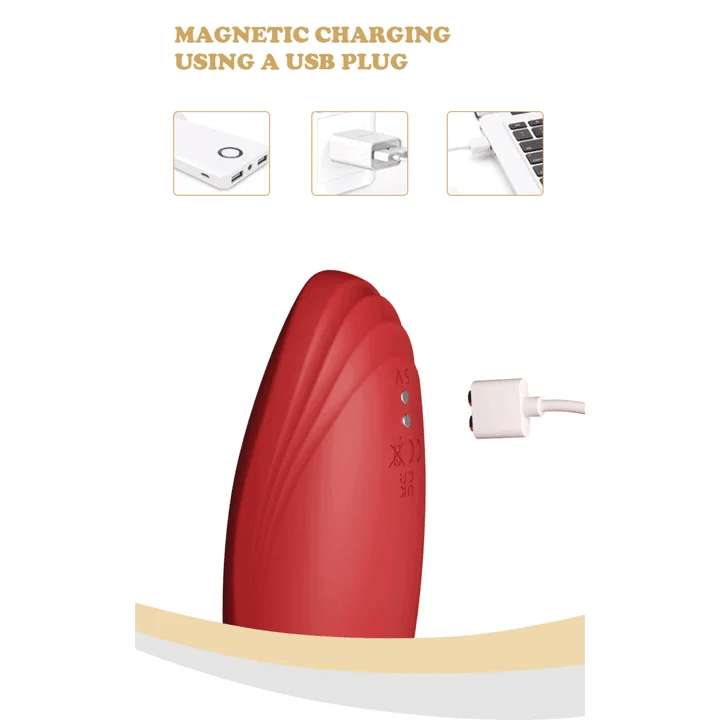 sla – 10 Vibration Modes and 10 French Kissing Modes Tongue Vibrator Clitoral & Nipple Stimulator