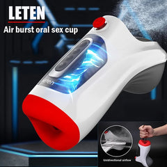 Quake – 7 Vibration 3 Vacuum Sucking Heating Deep Throat Control Air Blow Oral Masturbator