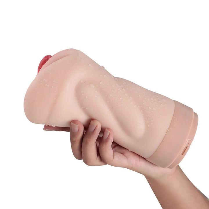 Jack – 5 Sucking 10 Vibrating Realistic Male Masturbator Pocket Pussy