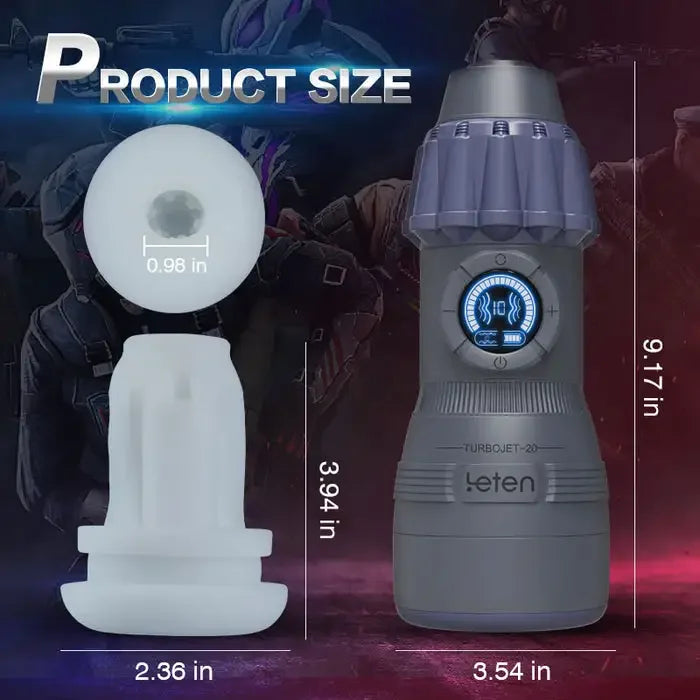 Arnold – 10 Sucking 10 Vibrating Electric Auto Male Masturbator