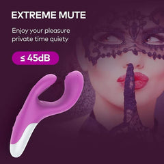 Victoria – 3 Motors 10 Vibration G-spot Clitoral Labia Stimulator Rabbit Vibrator