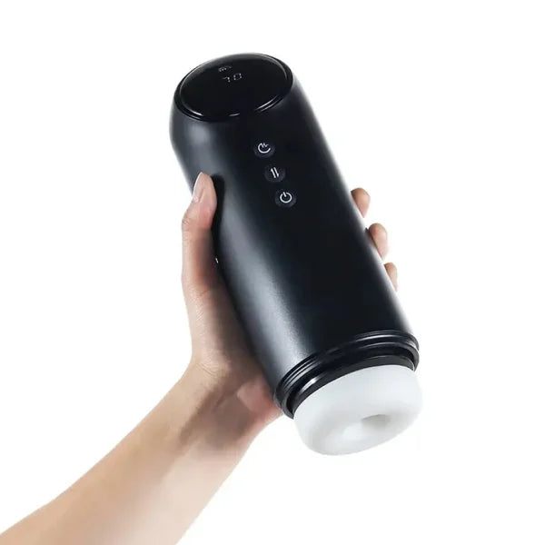Rad – 4 Stroking & Sucking 10 Vibration Thrusting Auto Heating Male Masturbator
