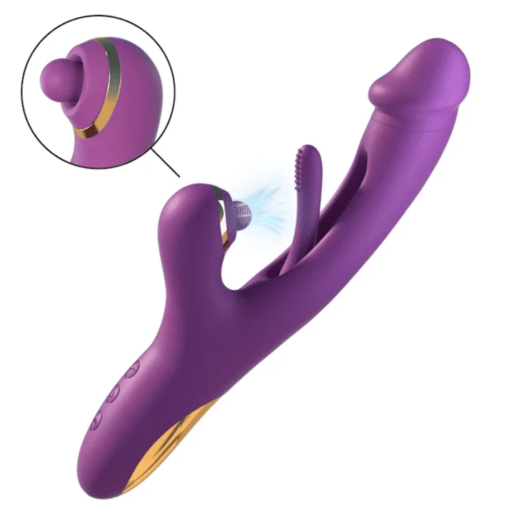 Upgraged Daphne – The O-Maker Vibrator With Flapping Vibration & Clitoral Tapping