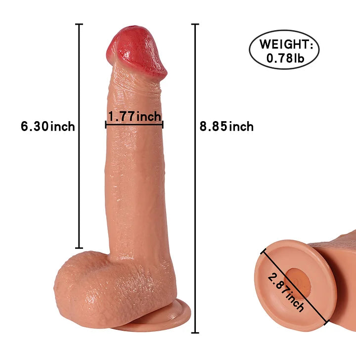 Philander-8.85Inch Best Vibrating Dildos
