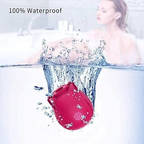 Silica gel rose toy 10 frequency (Red)