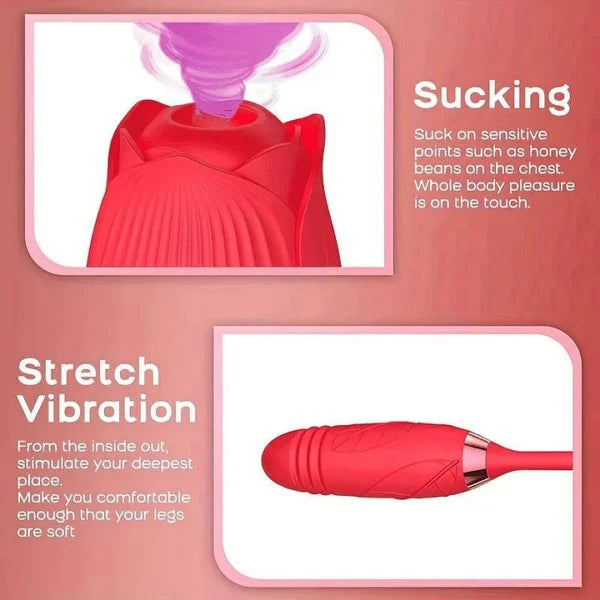 Royal Rose Toy Rose 2.0 Ultimate Pleasure & Double Stimulation 🌹