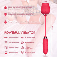 Royal Rose Toy Rose 2.0 Ultimate Pleasure & Double Stimulation 🌹