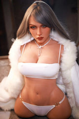 Una Silver Hair Big Booty Torso Sex Doll 85cm Cheap sex dolls